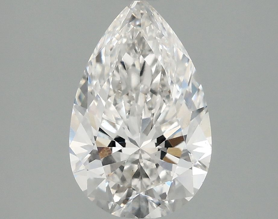 2.10 ct. pear Lab Grown Diamond front image