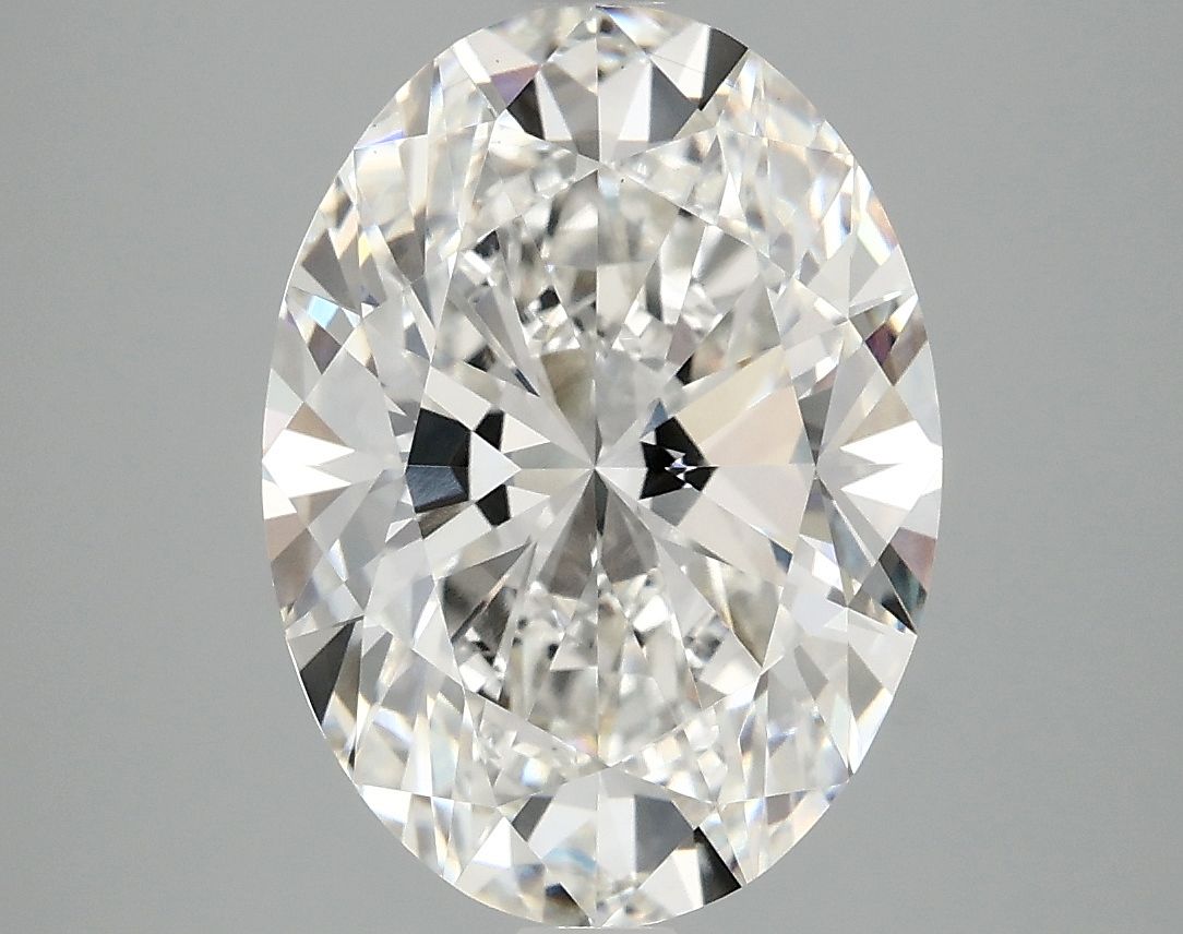4.06 ct. oval Lab Grown Diamond front image