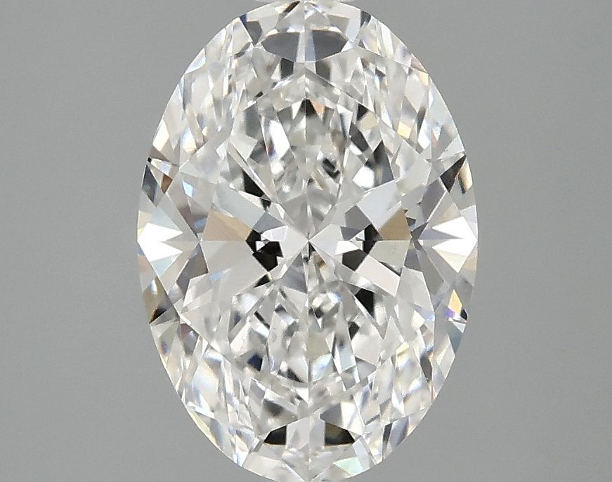 2.10 ct. oval Lab Grown Diamond front image