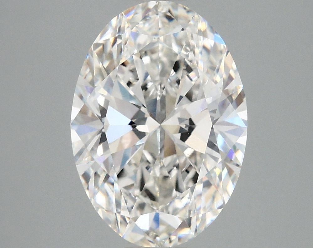 2.89 ct. oval Lab Grown Diamond front image