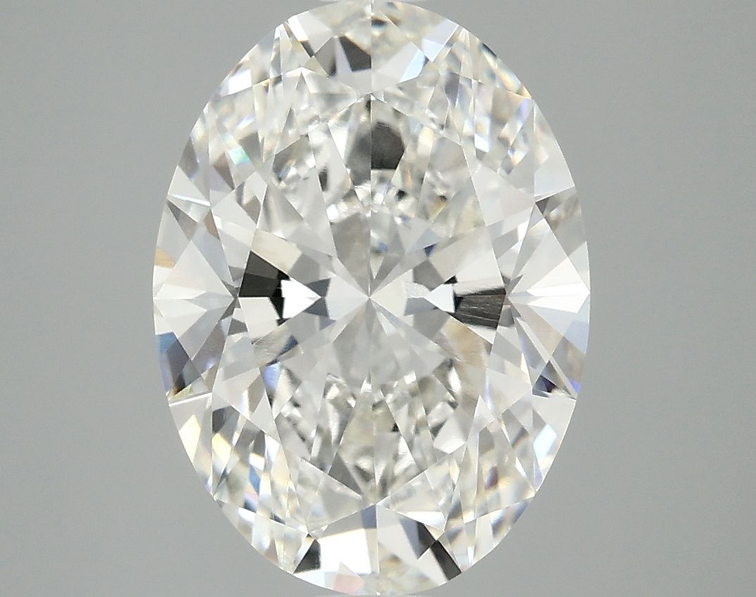 3.89 ct. oval Lab Grown Diamond front image