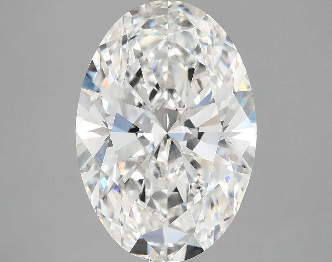4.05 ct. oval Lab Grown Diamond front image