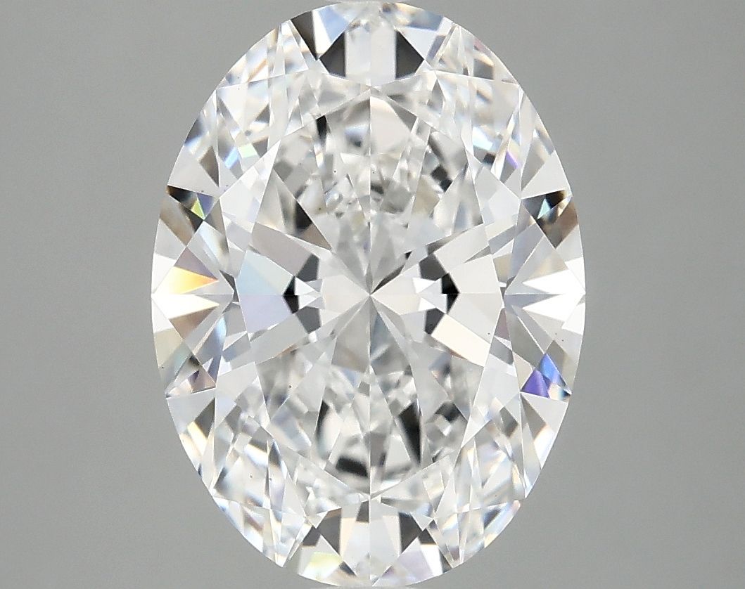 3.94 ct. oval Lab Grown Diamond front image