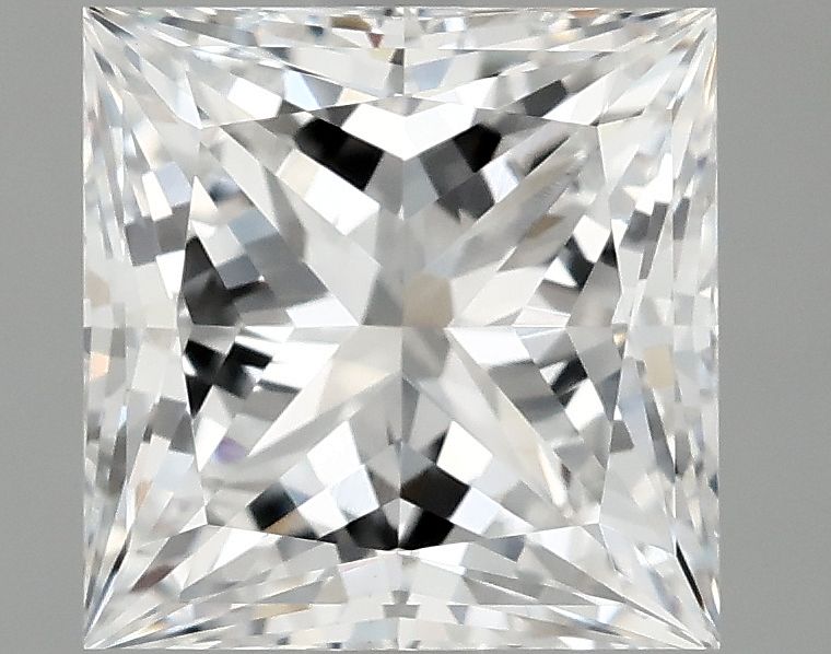 2.10 ct. princess Lab Grown Diamond front image