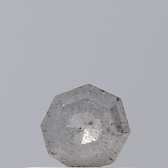 0.29 Carat Octagonal Diamond Salt and Pepper VVS2