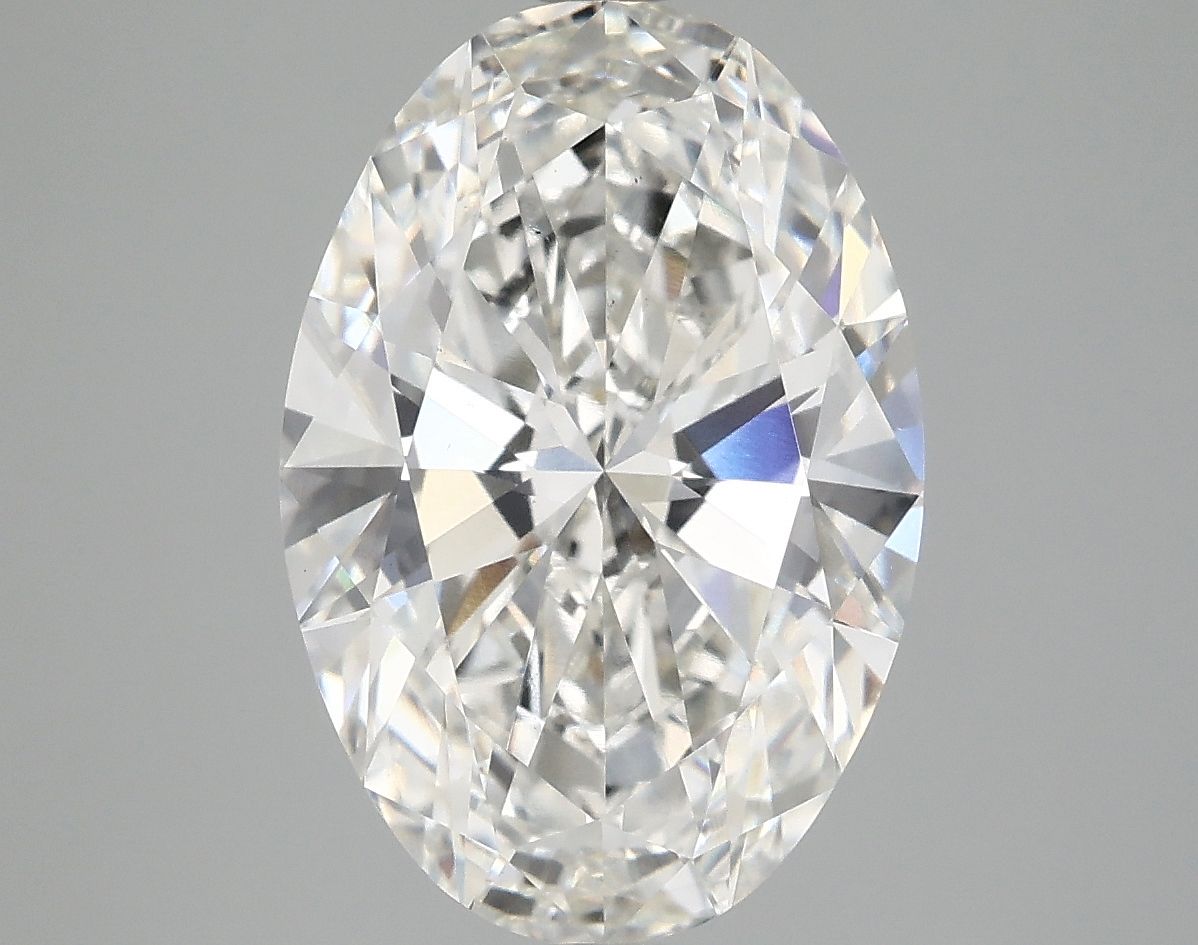 3.92 ct. oval Lab Grown Diamond front image