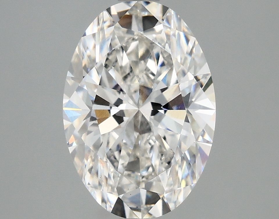 2.87 ct. oval Lab Grown Diamond front image
