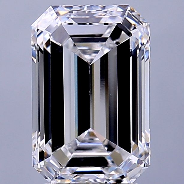 3.50 ct. emerald Lab Grown Diamond front image