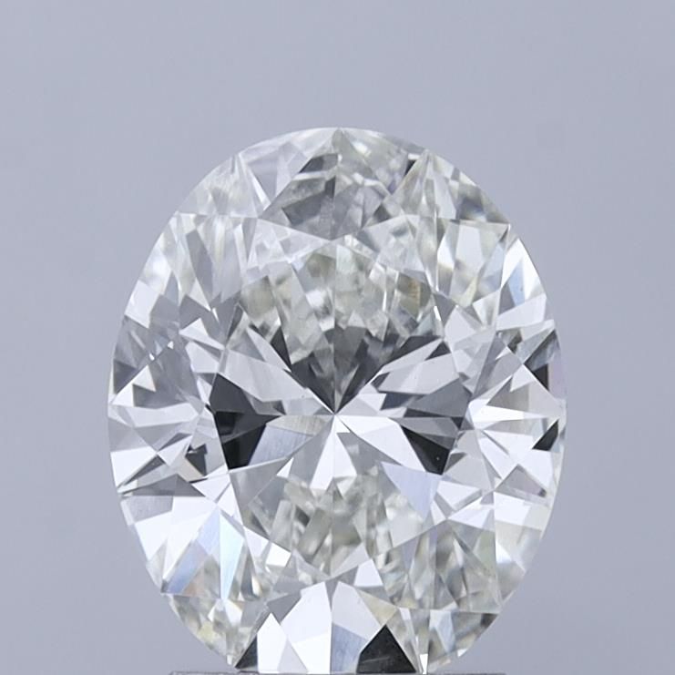 2.37 ct. oval Lab Grown Diamond front image