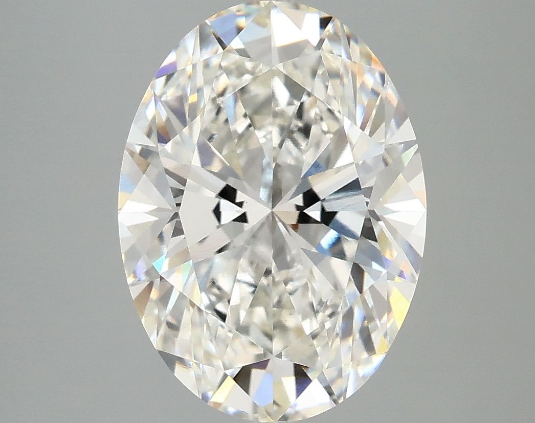 4.05 ct. oval Lab Grown Diamond front image