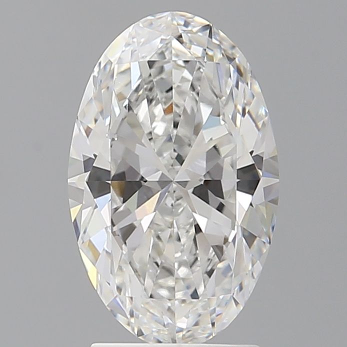 2.60 ct. oval Lab Grown Diamond front image