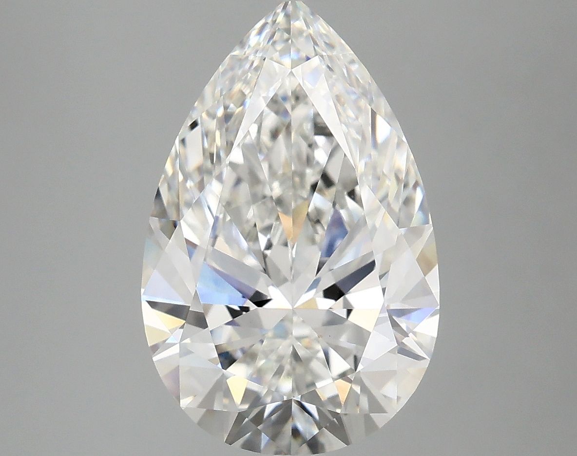 4.01 ct. pear Lab Grown Diamond front image