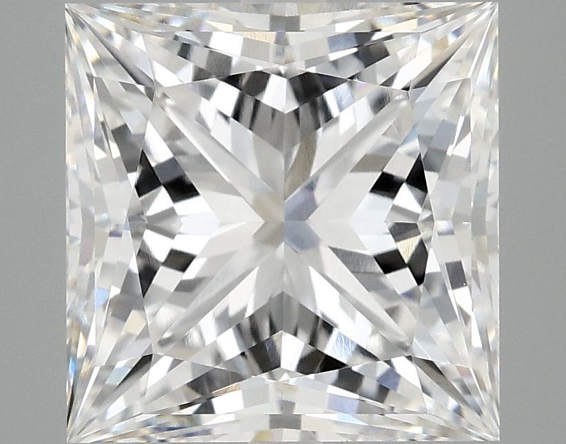 5.04 ct. princess Lab Grown Diamond front image