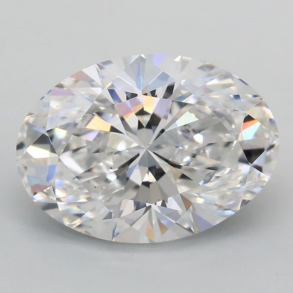 3.02 ct. oval Lab Grown Diamond front image