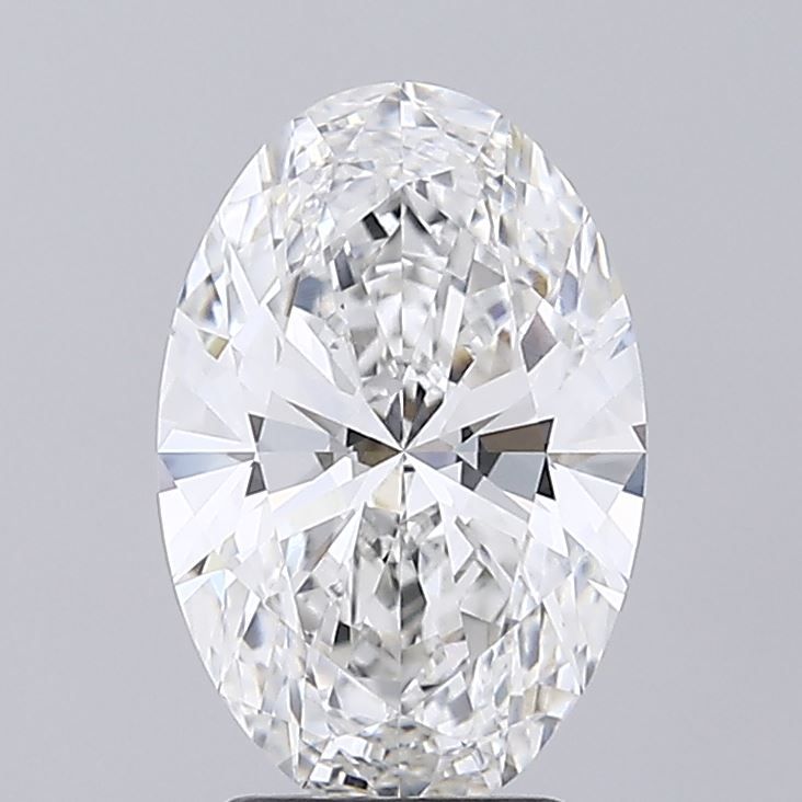 3.05 ct. oval Lab Grown Diamond front image