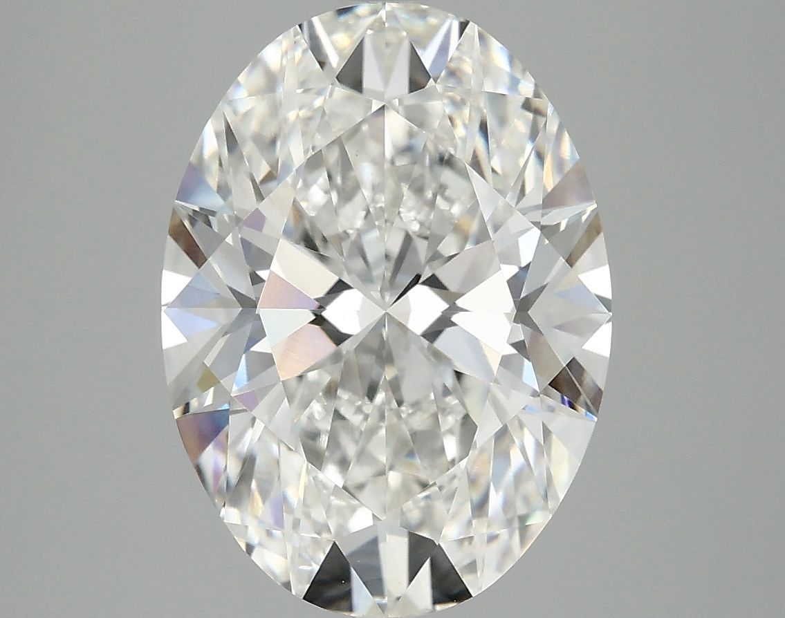 4.06 ct. oval Lab Grown Diamond front image