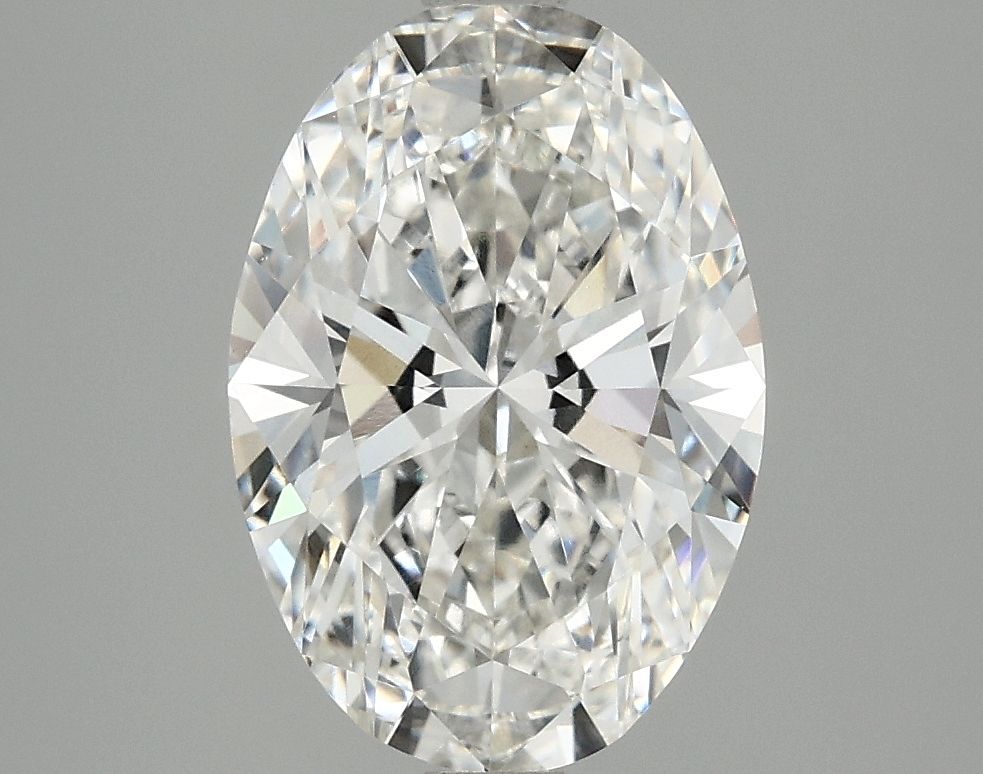 3.02 ct. oval Lab Grown Diamond front image