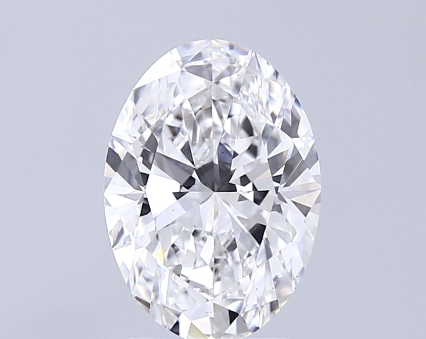 2.50 ct. oval Lab Grown Diamond front image