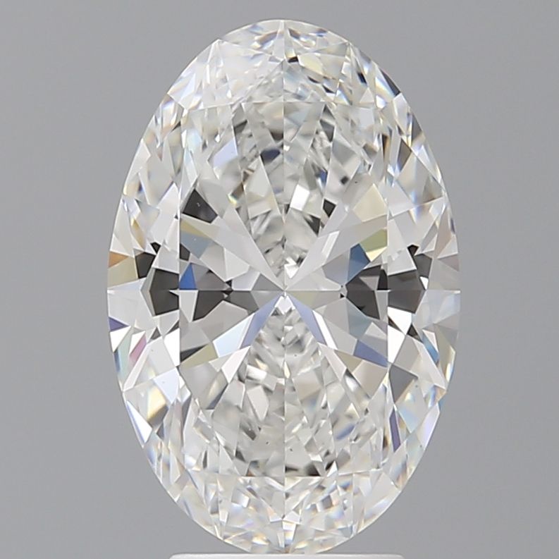 4.06 ct. oval Lab Grown Diamond front image