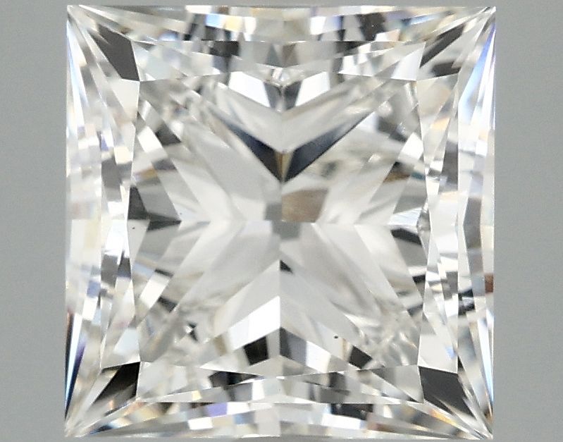 3.97 ct. princess Lab Grown Diamond front image