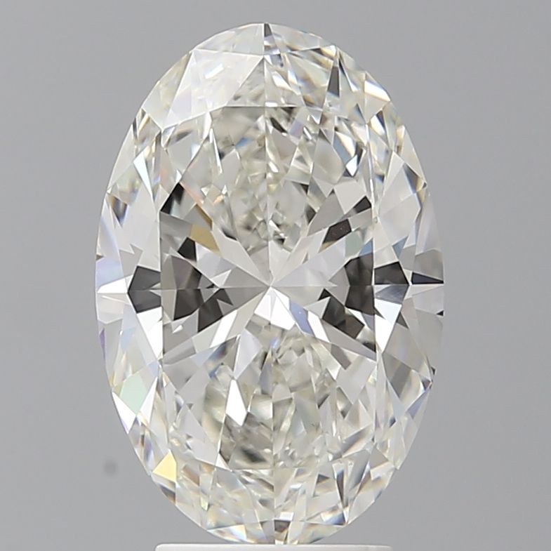 4.05 ct. oval Lab Grown Diamond front image