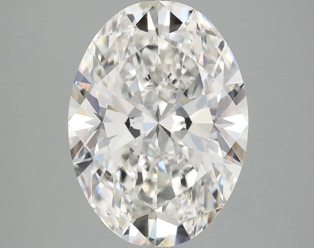 4.09 ct. oval Lab Grown Diamond front image