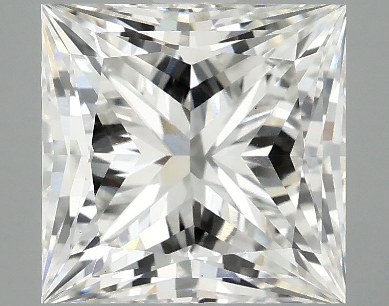 4.19 ct. princess Lab Grown Diamond front image