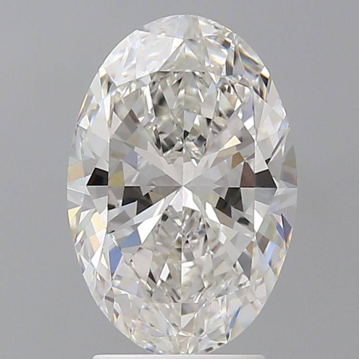 3.01 ct. oval Lab Grown Diamond front image