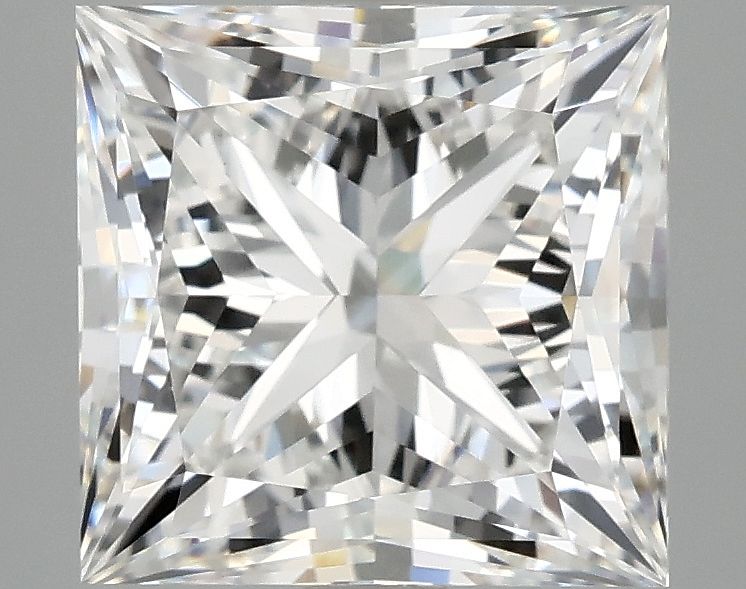 4.09 ct. princess Lab Grown Diamond front image