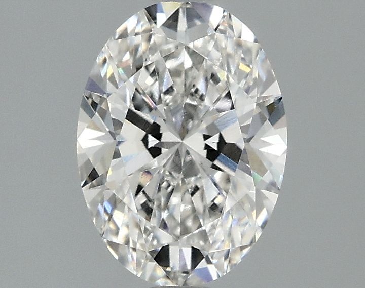 1.24 ct. oval Lab Grown Diamond front image