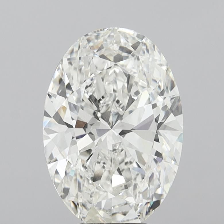 6.05 ct. oval Lab Grown Diamond front image