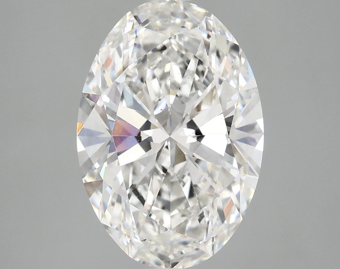 3.96 ct. oval Lab Grown Diamond front image