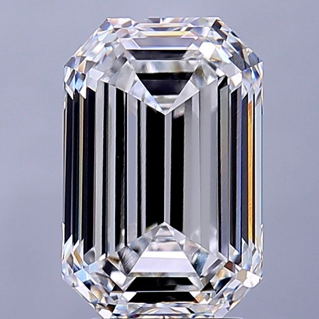 3.71 ct. emerald Lab Grown Diamond front image