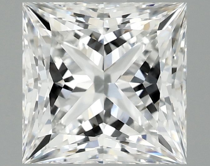 2.10 ct. princess Lab Grown Diamond front image