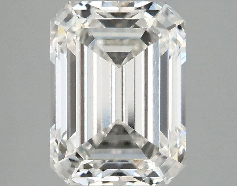 3.21 ct. emerald Lab Grown Diamond front image