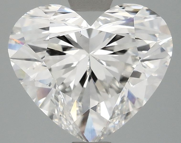 3.09 carat f VS1 EX Cut IGI heart diamond