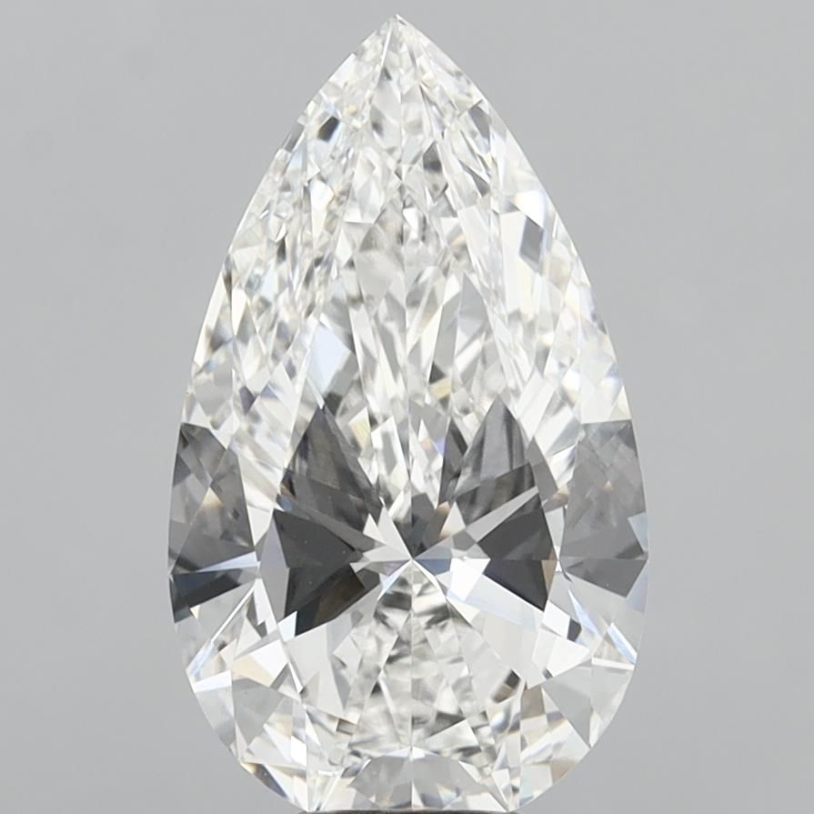 7.54 ct. pear Lab Grown Diamond front image