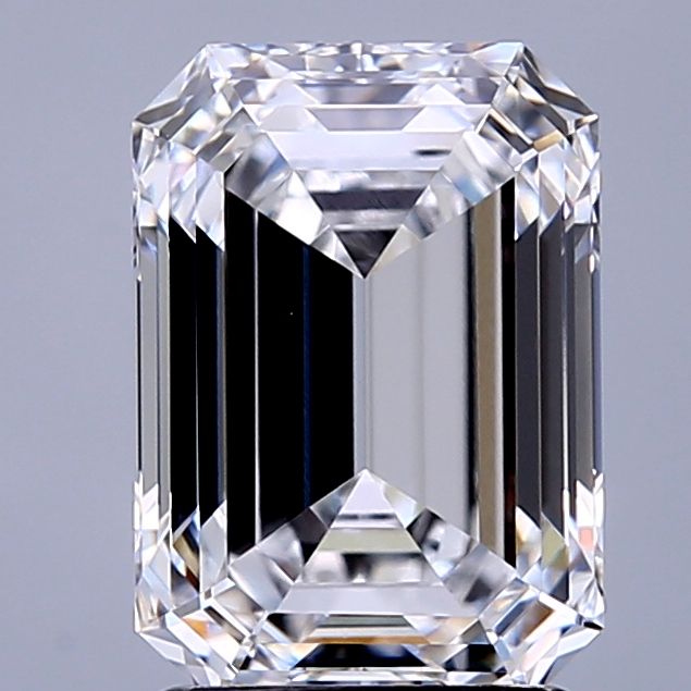 2.14 ct. emerald Lab Grown Diamond front image