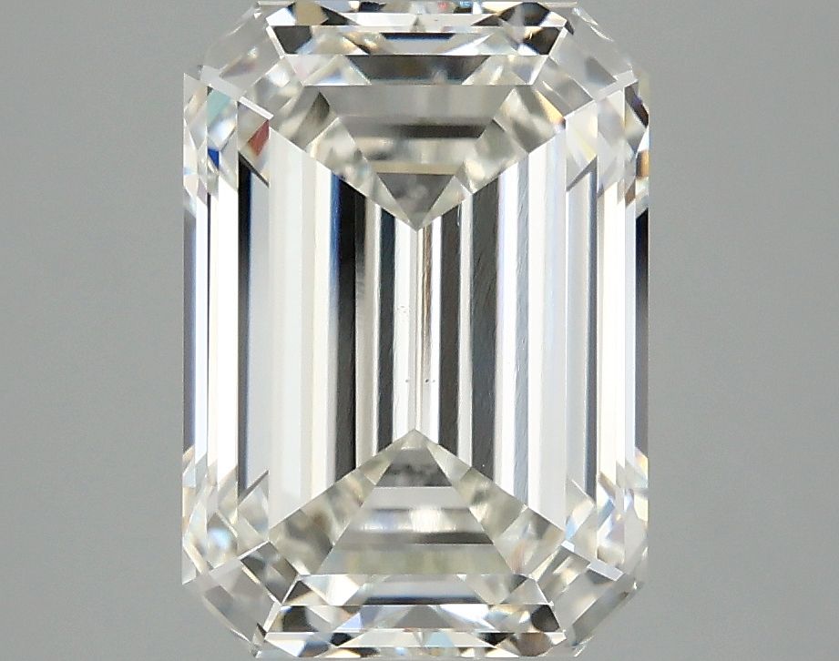 4.09 ct. emerald Lab Grown Diamond front image