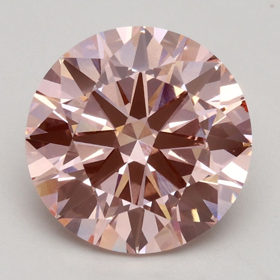 2.75 ct. round Lab Grown Diamond front image