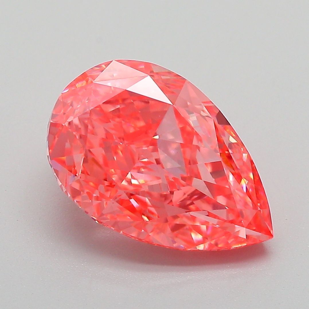 4.21 ct. pear Lab Grown Diamond front image