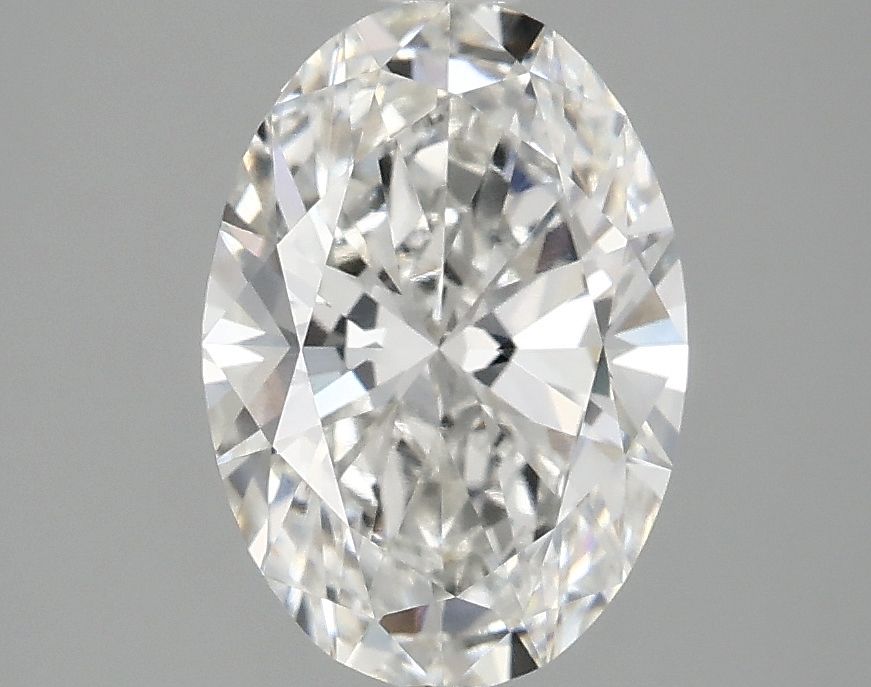 2.01 ct. oval Lab Grown Diamond front image
