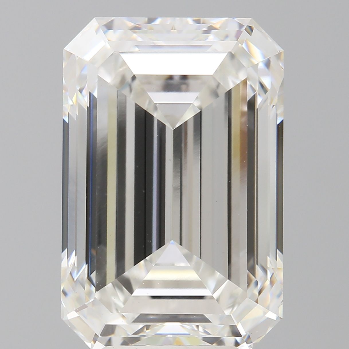 7.09 ct. emerald Lab Grown Diamond front image