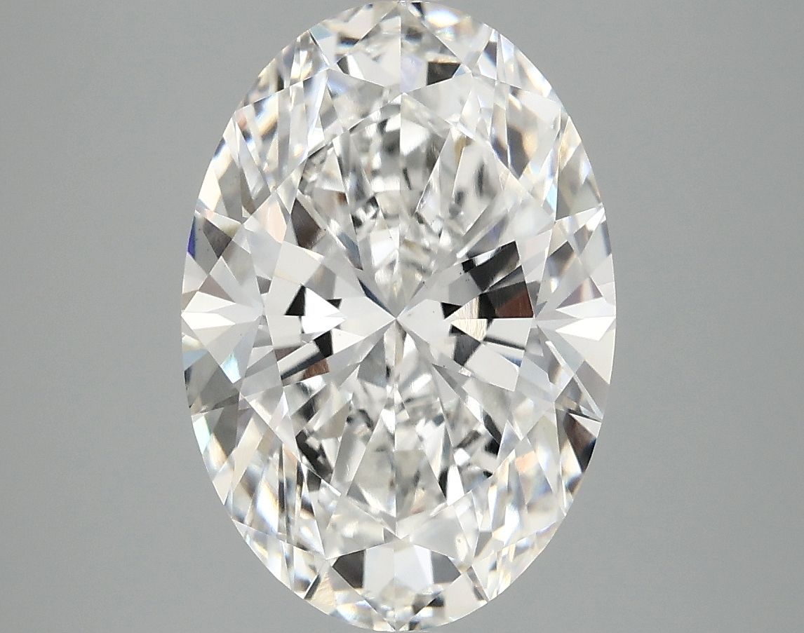 4.10 ct. oval Lab Grown Diamond front image