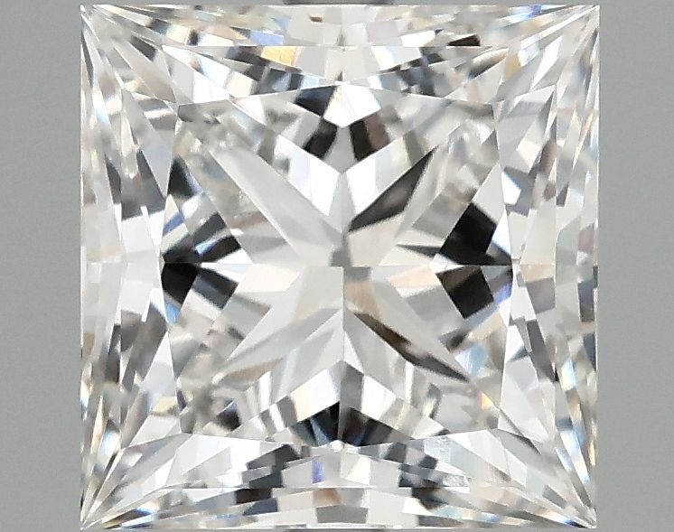 4.19 ct. princess Lab Grown Diamond front image