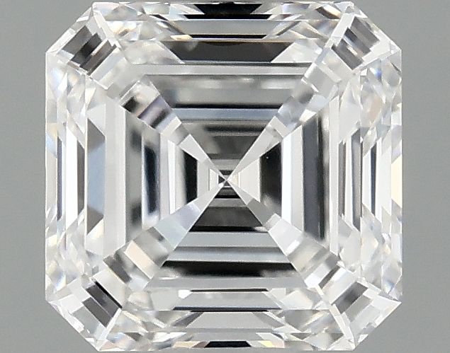 0.90 Carati D VVS2 Asscher Laboratorio Diamante