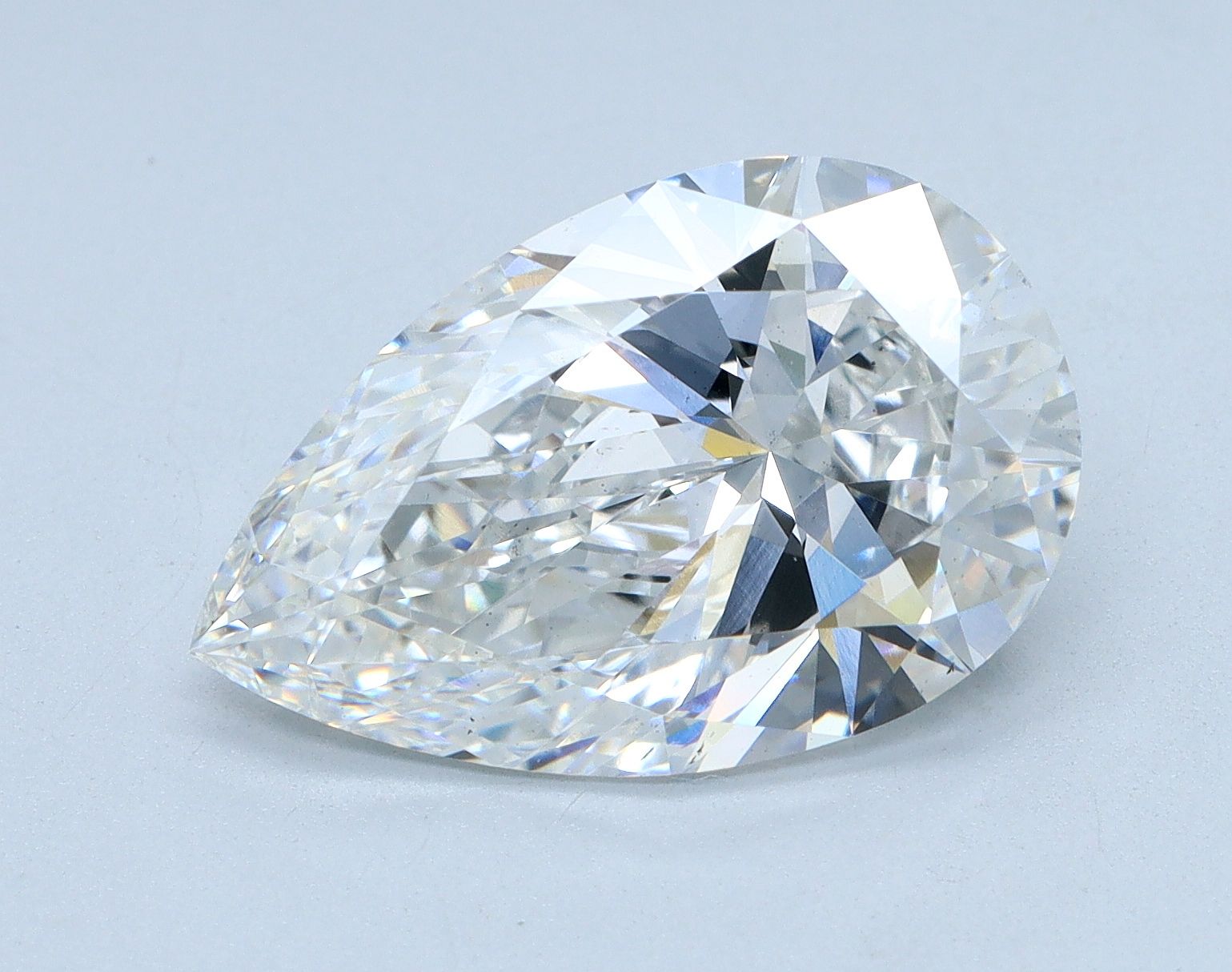 4.02 ct. pear Lab Grown Diamond front image