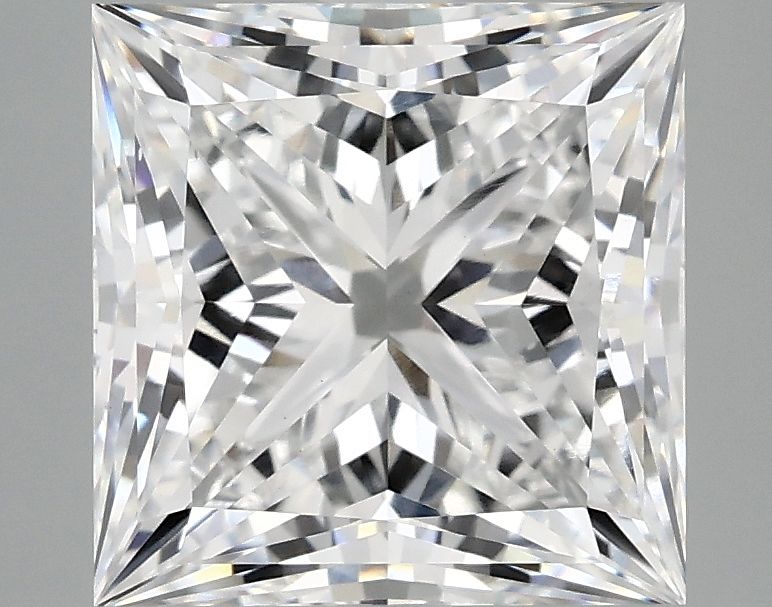 4.09 ct. princess Lab Grown Diamond front image