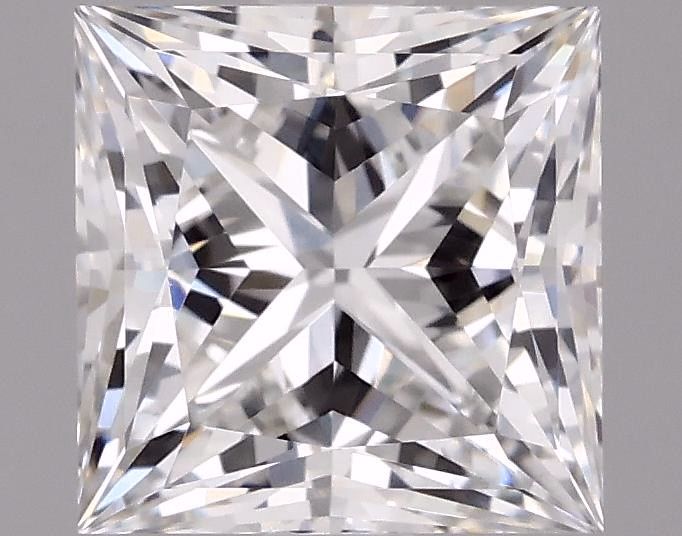 5.06 ct. princess Lab Grown Diamond front image
