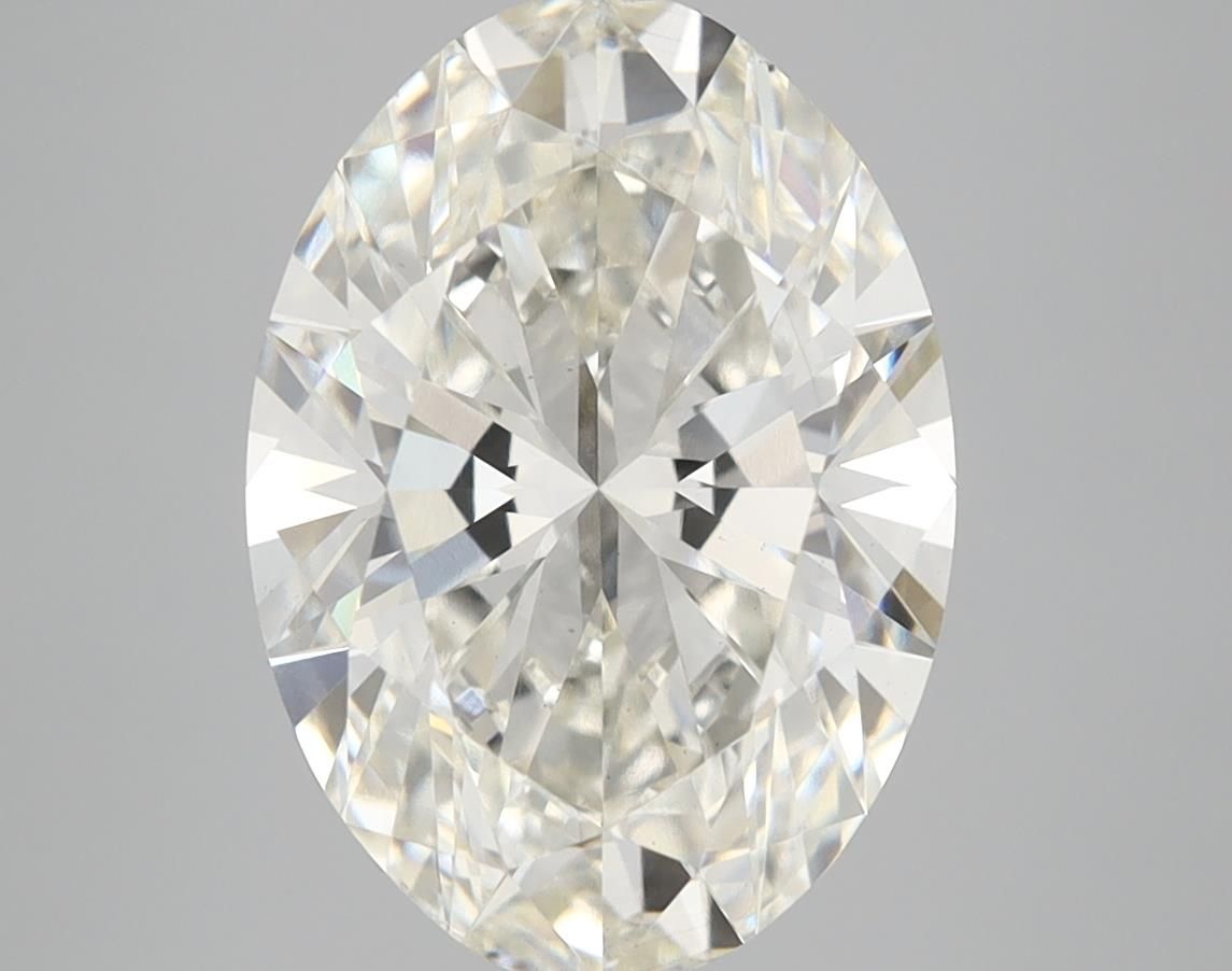 4.11 ct. oval Lab Grown Diamond front image
